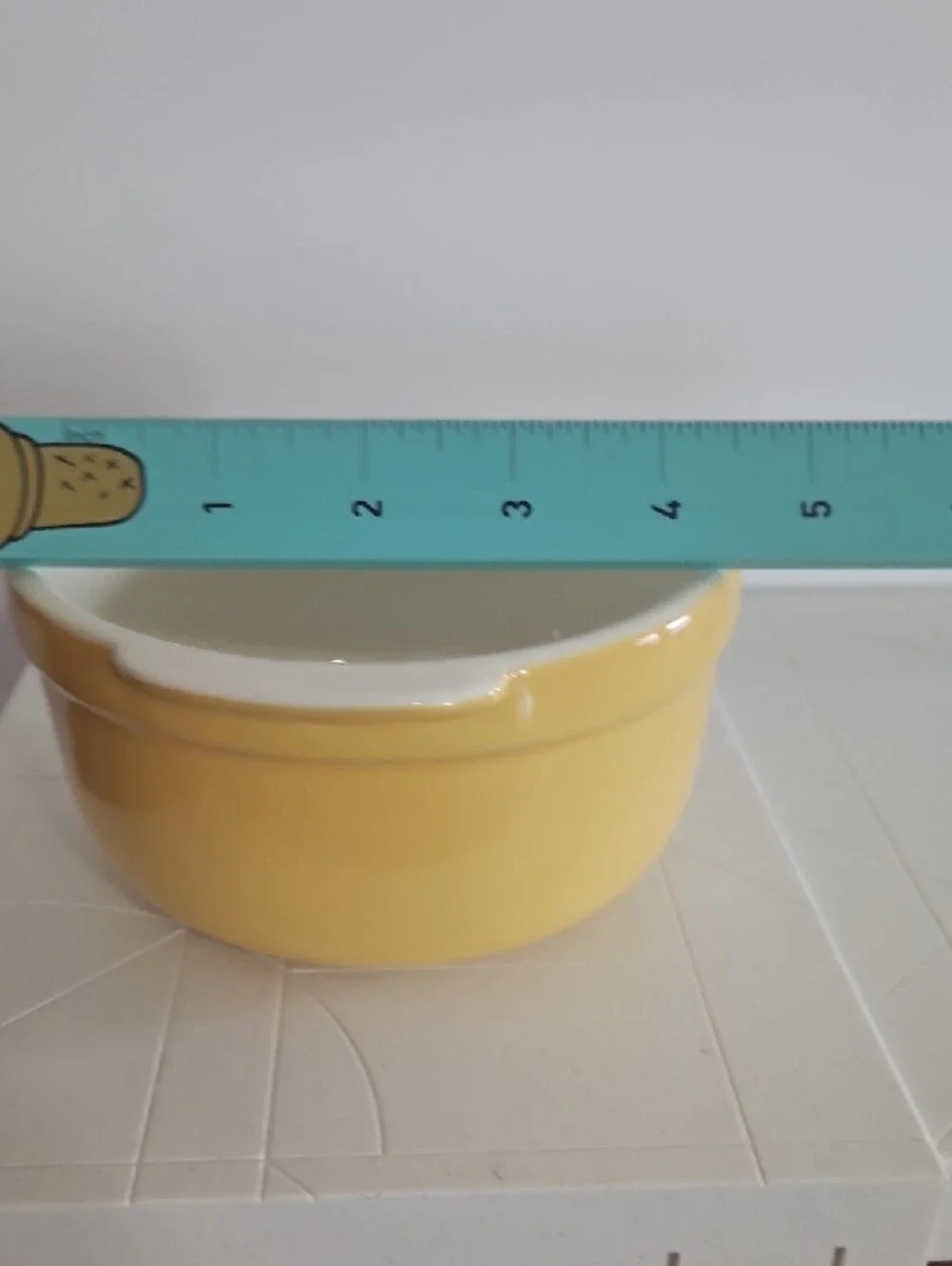 Tabasco Yellow and Red Ceramic Prep Bowls - Set of 2